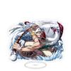 Stand Acrilico Grande Ornamenti Cartone Animato Pirata Luffy Sauron Espositore da Tavolo Spettacolo di Fumetti Vendita All'Ingrosso Consegna