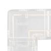 8pcs COB COB Connector Solderless L Shaped Connector LED Connector Kit  For COB LED Strip Light