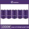 Polyester Sewing Thread - 1000 Yards for Garments & Crafts, Assorted Colors, Small Spool