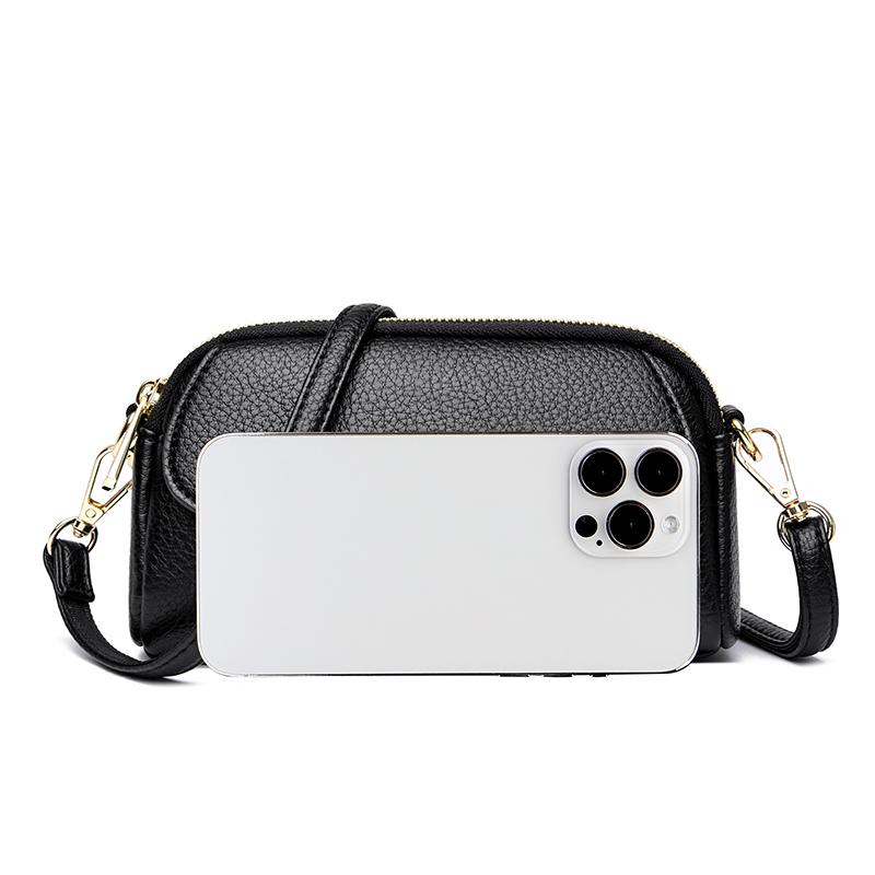 Prosta damska torba listonoszka, codzienna torba crossbody, modna torba na ramię, torebka z miękkiej skóry PU, odpowiednia do codziennego użytku i na zakupy