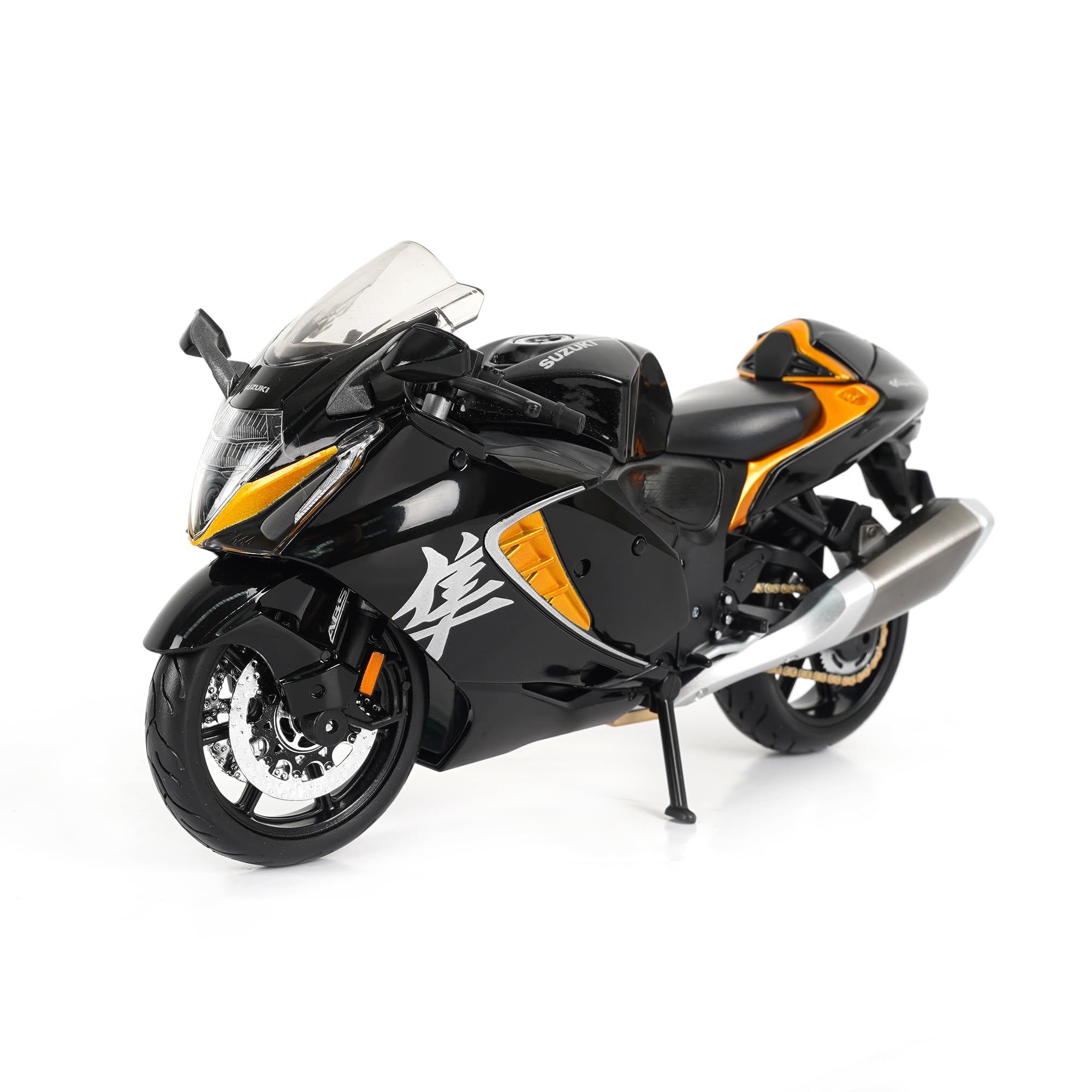 

Майсто 1:12 Hayabusa 2022 ЧЕРНЫЙ Модель мотоцикла из литого металла, Готовый пластиковый набор для сборки, Масштаб 1/12, Подарок, Декорация, Коллекция