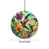 2D Acrylic Bird Decor Window Hummingbird Pendant for Mother's Day Expresses Gratitude Indoor Outdoor Flat Art for Bird Lovers