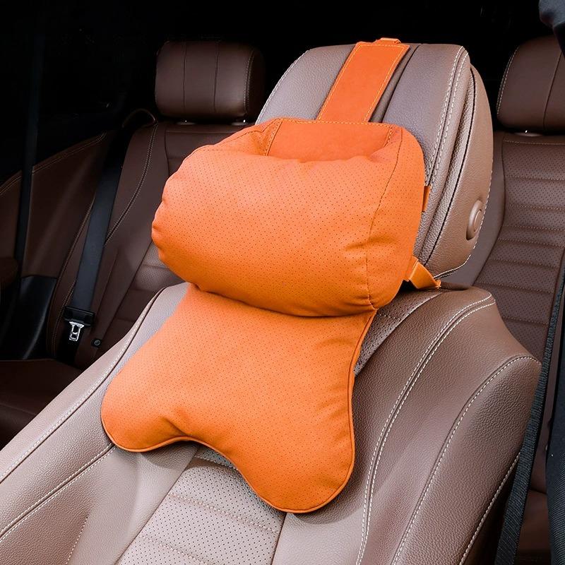 Car Seat Headrest Universal Travel Rest Breathable Neck Pillow Protect Neck Soft Comfortable Neck Rest Car Accessories