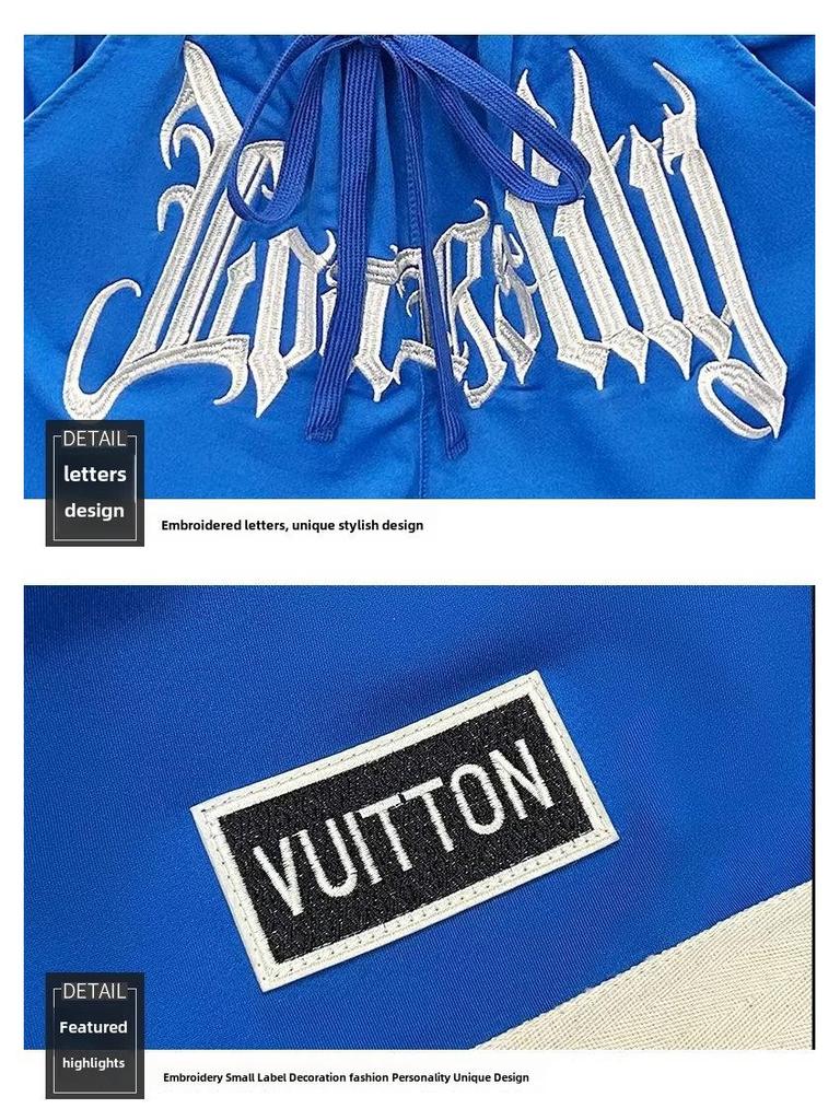 Men's Summer Basketball Shorts - Trendy Hip-Hop Style, Loose Fit, Embroidered Sport Shorts