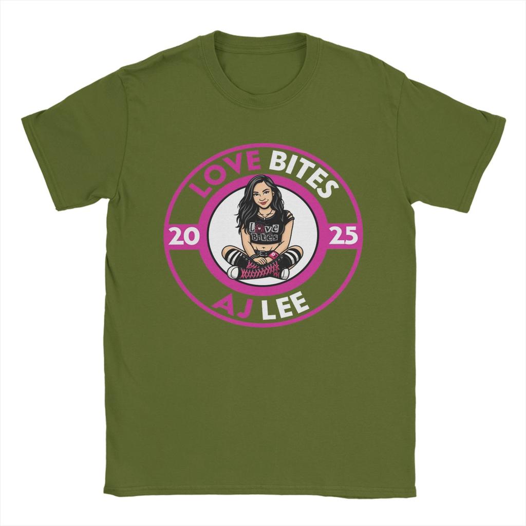 Aj Lee Merche Gift for Her T-Shirts for Men  Vintage Cotton Tee Shirt Crew Neck Short Sleeve T Shirts Gift Idea Clothes