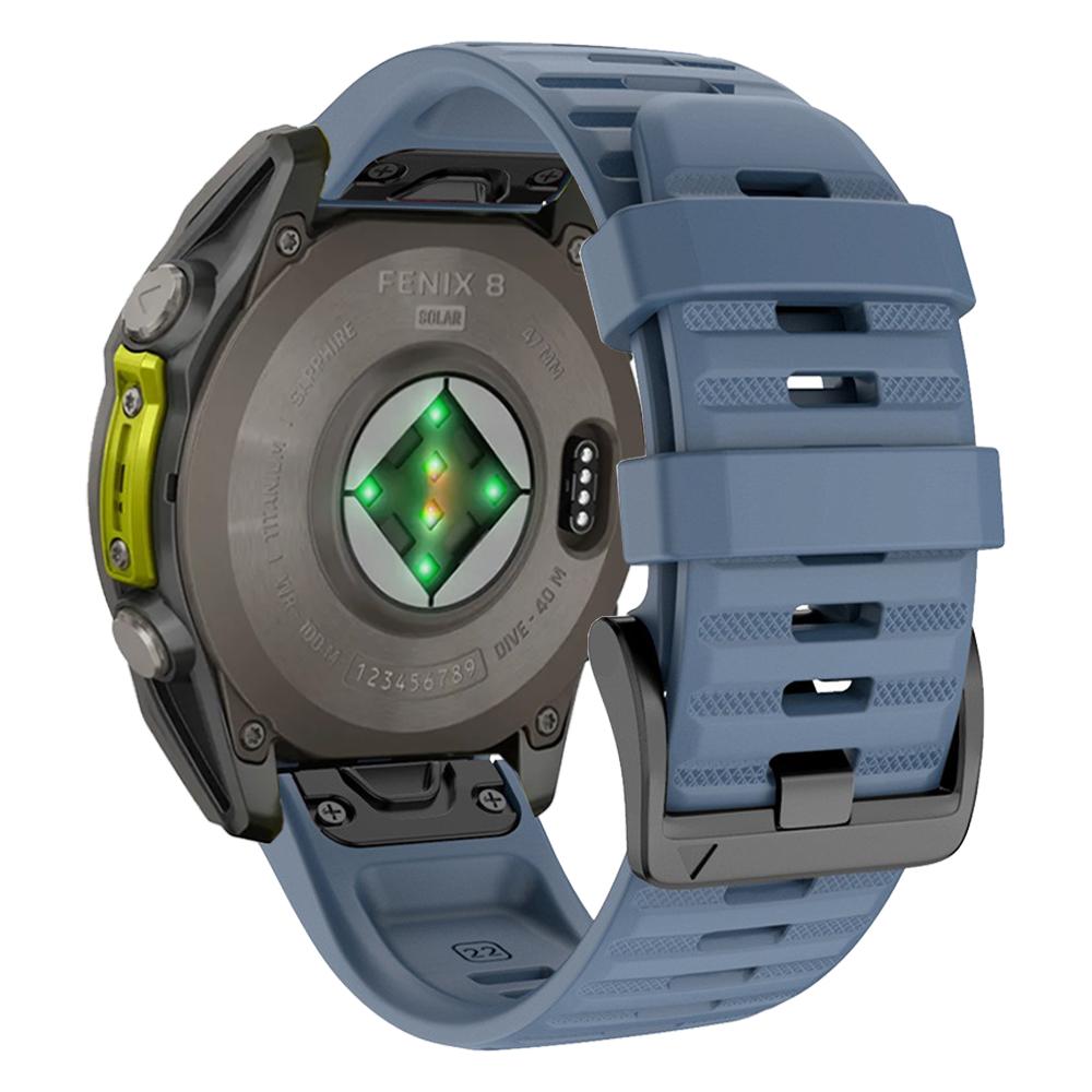 Pulseira de Relógio 22mm 26mm Para Garmin Fenix 8 Pro E 47mm 51mm/6 6X 7 7X Solar/Epix/Tactix/quatix/Instinct 3 Pulseira de Silicone