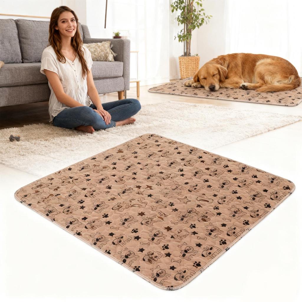 Dog Pee Pads Washable Reusable Mat Reusable Puppy Pet Training Pads For Care Daily Travel Indoor Hygiene Home Beds Toileting