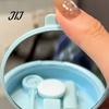 Braces Removal Tool Retainer Case with Mirror, Tool, Cleaning Brush, Leak-Proof Denture Storage Holder Bath Box Holder, Dental Aligner Container