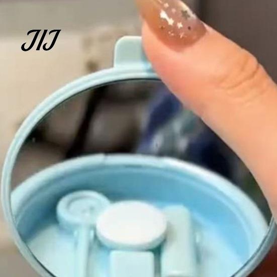 Braces Removal Tool Retainer Case with Mirror, Tool, Cleaning Brush, Leak-Proof Denture Storage Holder Bath Box Holder, Dental Aligner Container