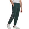 Adidas Originals Solid Color Letter Print Logo Joggers Men Bottoms Green HY6046
