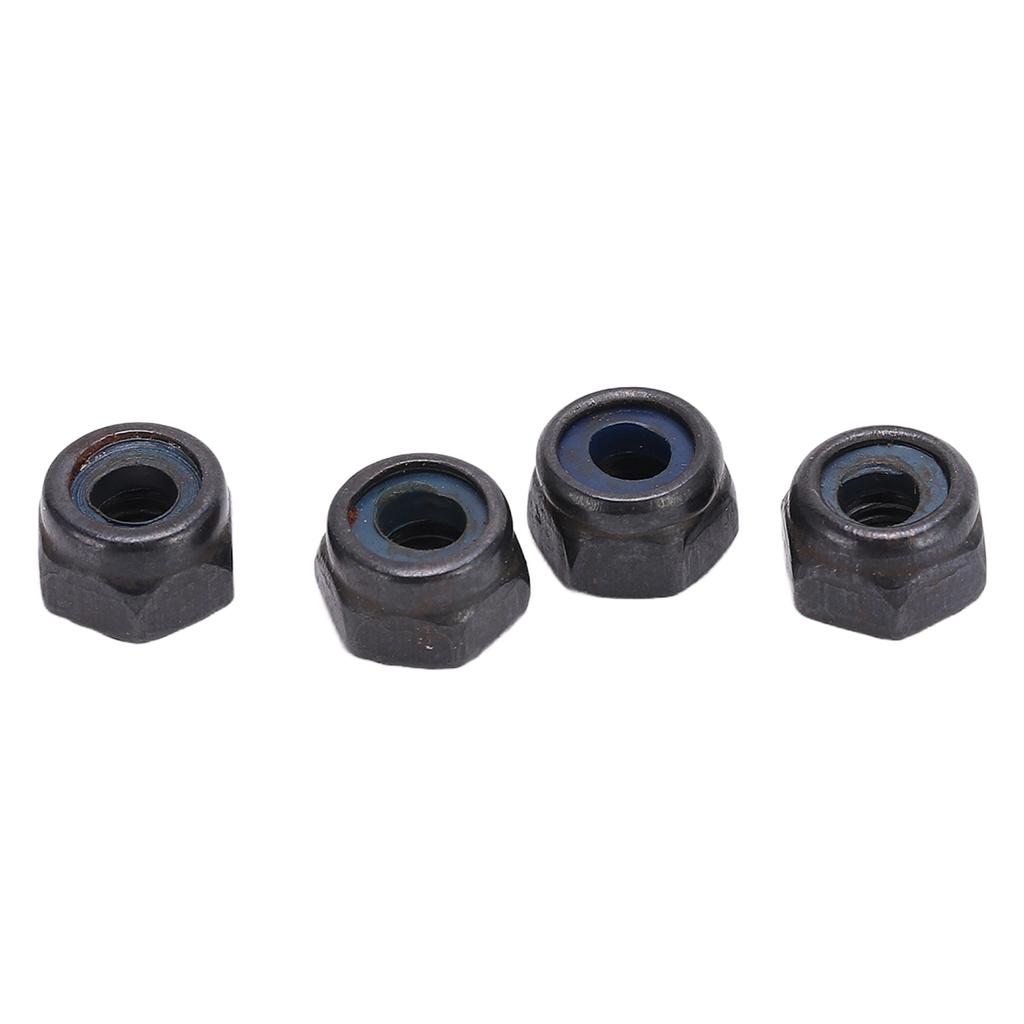4PCS Aluminum Alloy M4 Locking Nut Antislip 4mm Locknut for Arrma for Senton 1 10 RC Car