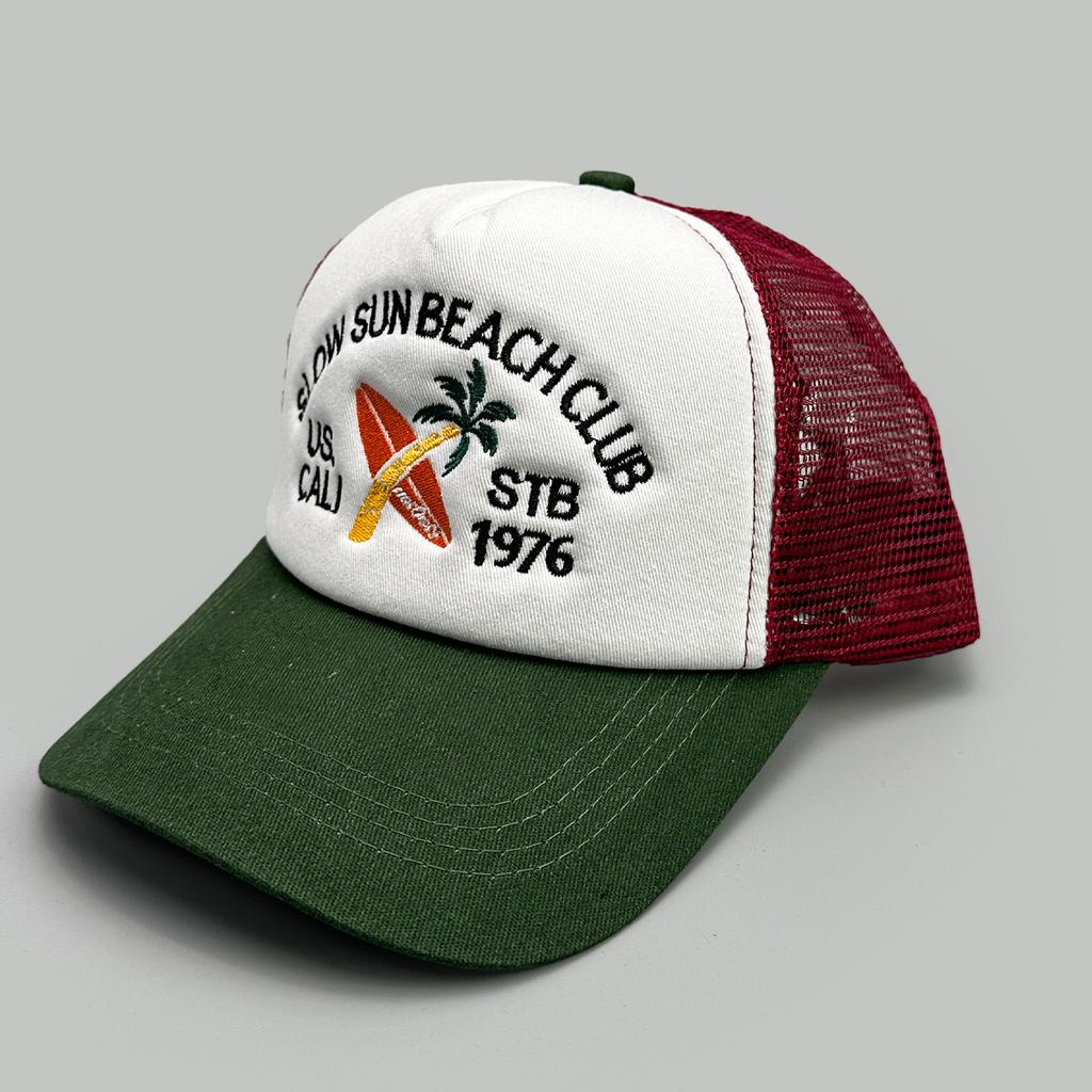 Hip Hop Mesh Letter Embroidered Baseball Cap Men'S And Women'S Shade Contrast Color Street Fruit Truck Hat