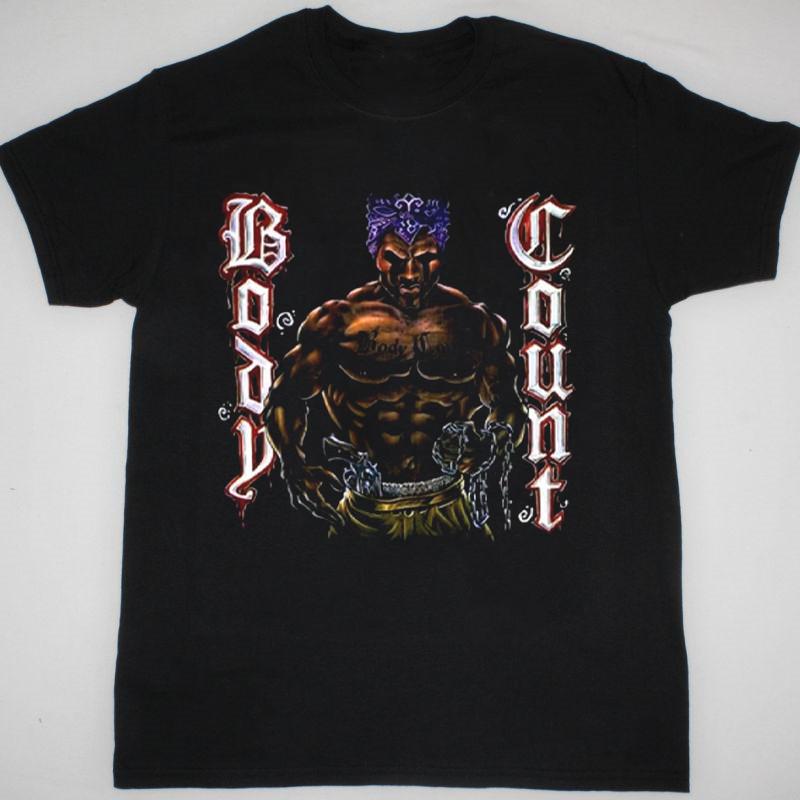 Body Count Body Count (1992) Album Short Sleeve Black All Size Shirt Unisex T-Shirt XXXXL