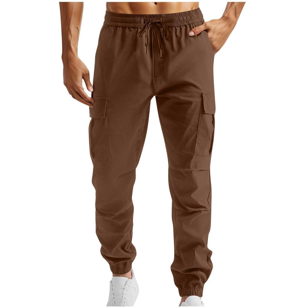 Pantalones Deportivos para Hombre Pantalones de Running Bolsillo Exterior Pantalones de Trabajo Pantalones Casuales