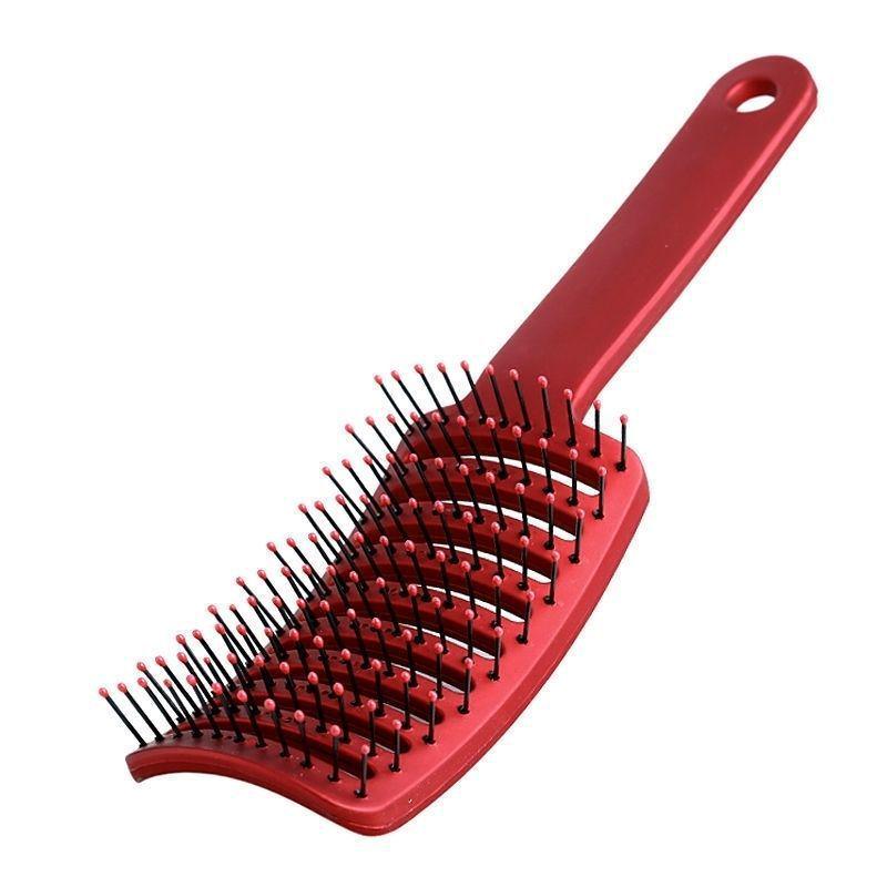 Women's Long Hair Air Cushion Comb with Scalp Massage - Anti-Curling and Fluffy Airbag Design