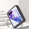 For Motorola Razr 50 5G Case PC+Acrylic Phone Cover with Rear Small Screen Protector Hinge Protection
