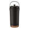 REBEAUQ Ceramic Tumbler with Vacuum Keeps Hot and Tumbler with Large Water Bottle with Ceramic Water Easy To For Car Straw, Insulated, Cold, Lid,