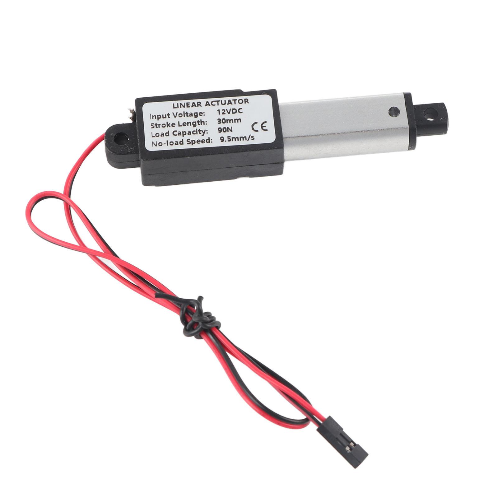 Elektrische Lineaire Actuator Waterdicht Kleine Beweging 12V 30mm Slag voor Robot
