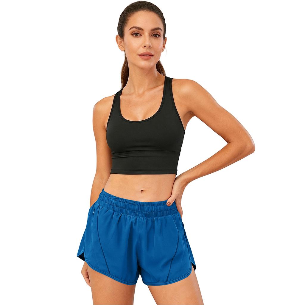 Women's Casual Loose Color Pants Pocket Utility Shorts