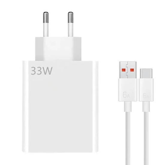 

33W QC3.0 Fast Wall Charger Multi-device Charger Compatible with 6A USB-C Cable with for Redmi K30 EU