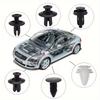100 Stück Auto Fastener Clip Kit Fender Rivet Clips Karosserie Push Retainer Pin Rivet Stoßstange Türverkleidung Retainer Auto Clips