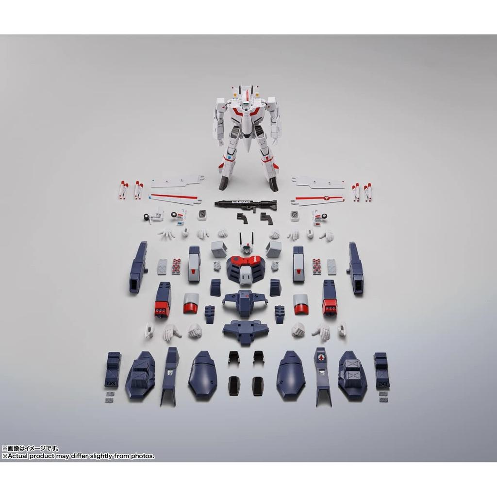 TAMASHII NATIONS HI-METAL R Super Dimension Fortress Macross VF-1J Armored Valkyrie (Ichijo Hikaru) Revival Ver. Approx. 140mm ABS&PVC&Diecast