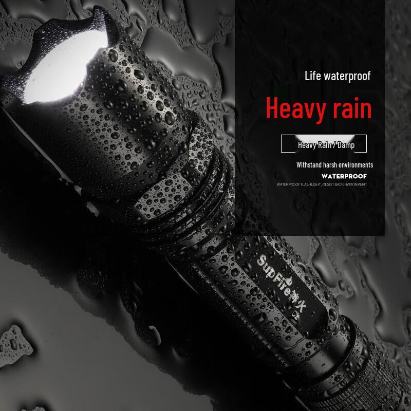 Shenhuo C2 USB Rechargeable LED Flashlight