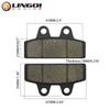 LINGQI Motorcycle Ebike Bike Motorcycle Disc Brake Pads Wear-resistant for Citycoco Electric Scooter Bicycle Spare Parts