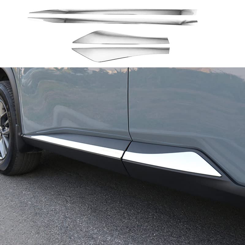 

Onami Молдинг боковой двери Nissan Накладка боковой двери Внешние детали для NISSAN ABS 4 шт. Отделка X-Trail X-TRAIL T33/SNT33 [Зеркальное покрытие] 22X-TR18-S