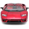 Bburago 1/24 Scale Lamborghini Countach LPI 800-4 Red / Diecast Model Car, Finished Product, 18-21102 RD