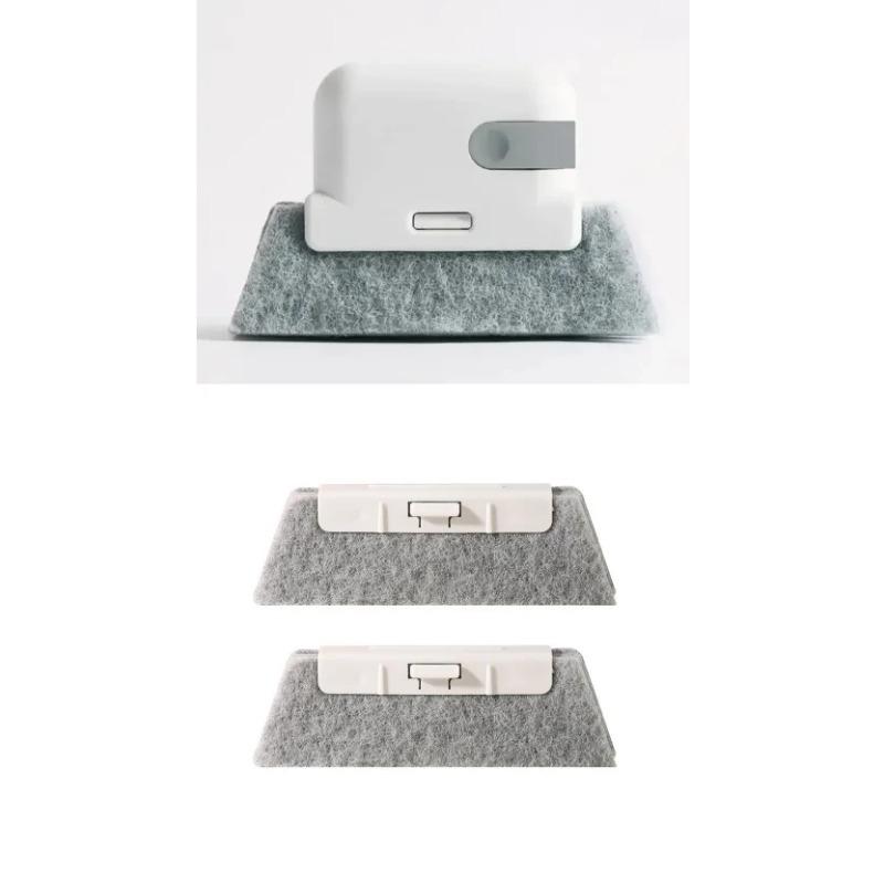 Multi Functional Window Cleaning Brush, Two In One Detachable Window Slot Brush, Glass Window Slot Dead Corner Brush Cleaning