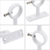 Supporti per Bastoni per Tende da Parete Robusti Resistenti alla Ruggine per Bastoni per Tende del Soggiorno Camera da Letto