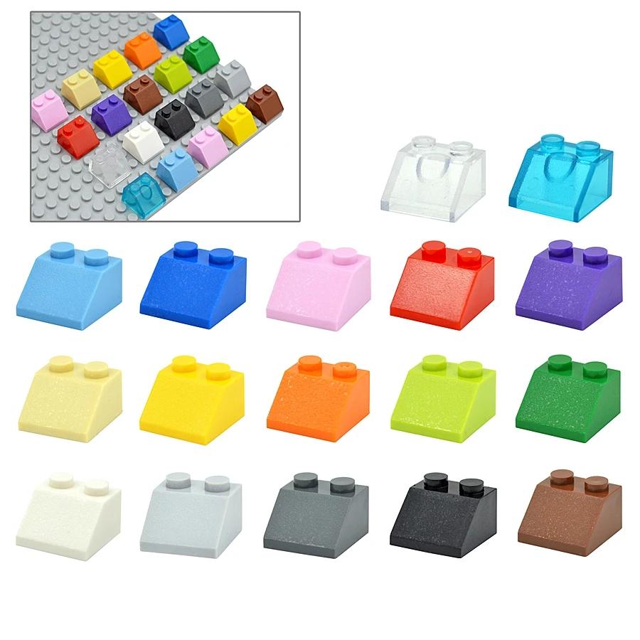 Compatible 60481 3045 4460 3039 Roof Tile Building Block Slope Thick Figure Educational Creative Assembles Particles Toys