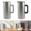 Stainless Steel Pitcher Beverage Container Water Bottle with Lid for Household Hotel