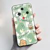Cute Cartoon Case For ZTE Nubia Focus 2 5G Coque Printing Shell Fundas Protective Cover Soft Silicone Black Casing Capa