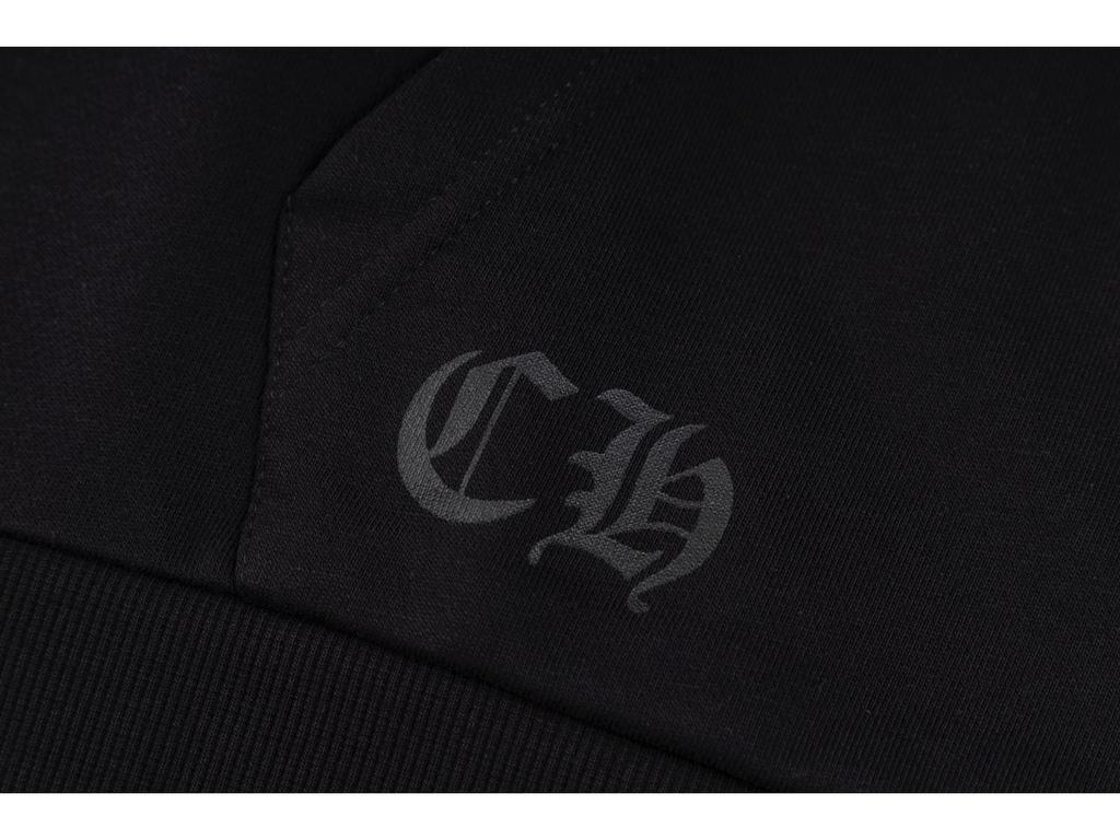 Modna bluza unisex z nadrukiem chromowego kopyta i krzyża sanskryckiego