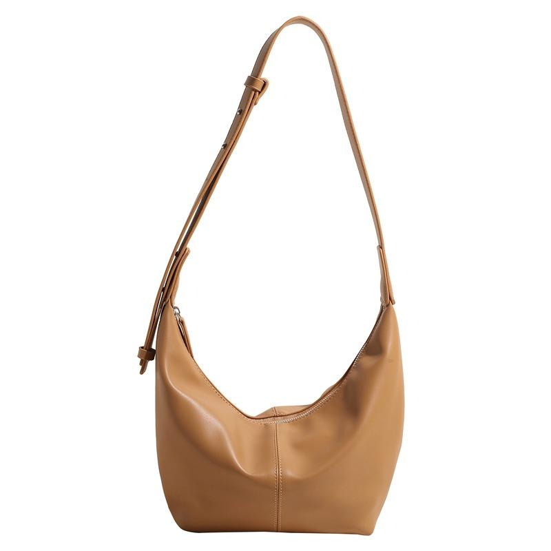 One shoulder oblique span bag women's new model is popular now, dumpling bag women's bag crossbody