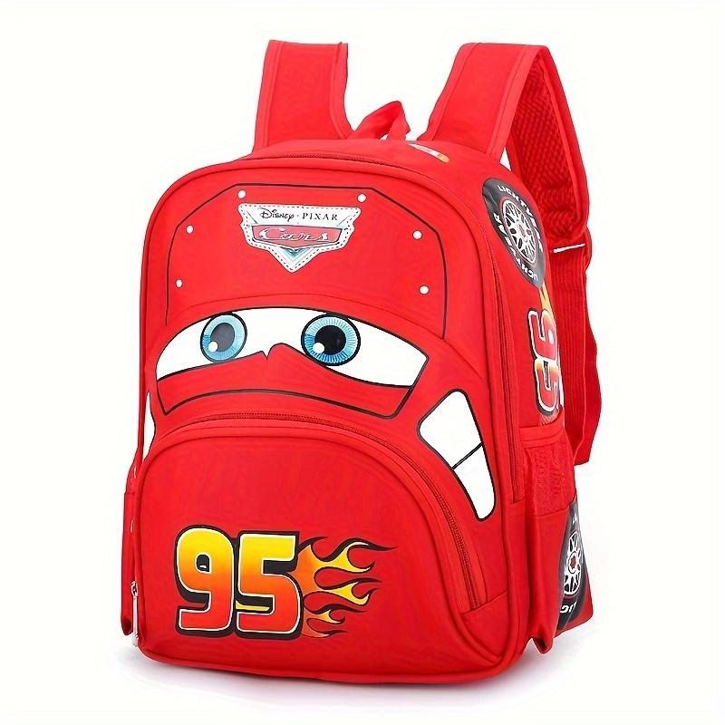 Neuer Kindergarten-Schulranzen Niedlicher Kinderrucksack Zeichentricktasche Niedlicher Kinderrucksack Zeichentrickauto-Rucksack Lässig