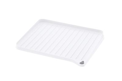 Richell Silicone Draining 41 X X Drainage with Antibacterial Tray, White, 36.3 5.1 Cm, Shelly, Tray, Stopcock, L, Reversible,