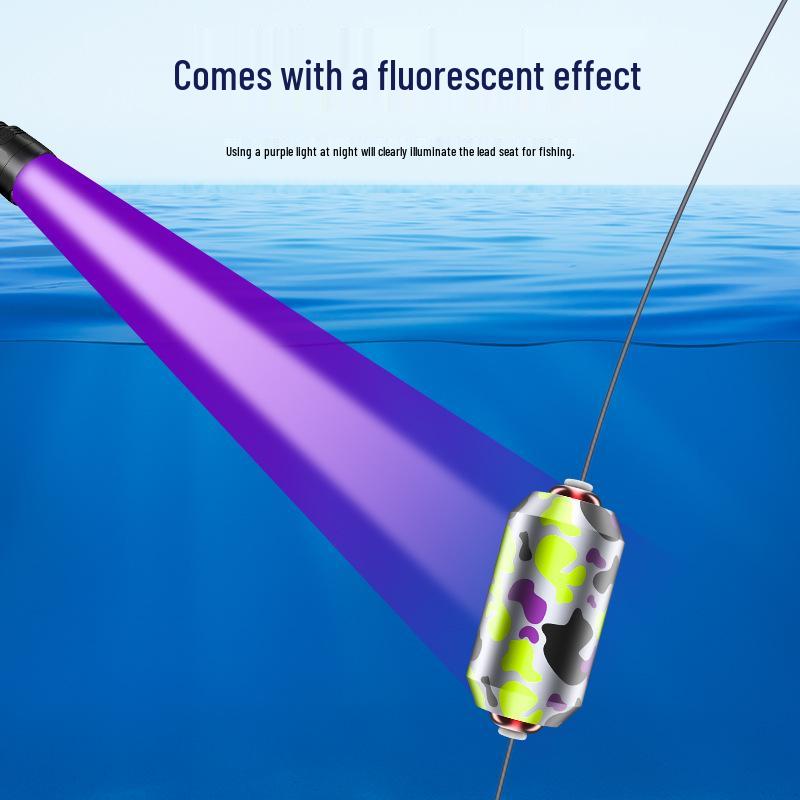 Camouflage Double Core Lead Sinkers: Anti-Explosion Fishing Weights, Quick-Lead Loose Gram, E18 Sheet Roll.