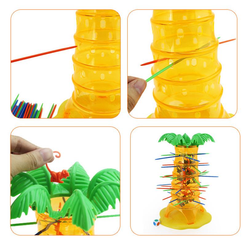 Affenkletterbaum-Spiel für Kinder, interaktives Gleichgewicht, Tischplatte, Brett, Eltern-Kind-Party, Affen-Down-Spiel, lustiges Spiel, pädagogisches Spielzeug, Geschenk