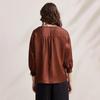 Zhaojun 2026 Spring/Summer Heavy Silk Embroidered Beaded Seven-Quarter Sleeve Top
