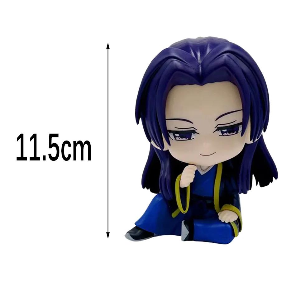 New 11CM The Apothecary Diaries Maomao Jinshi Mini Figure Anime Periphery Kawaii Sitting Toys Desktop Car Ornaments Model Gifts