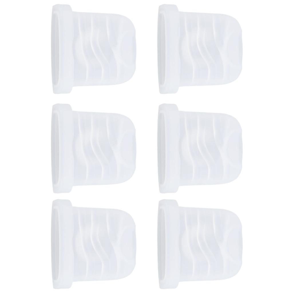 6pcs Silicone Diaphragm Breastpump Accessories Anti Backflow Replacement Diaphragm for S32 Wearable 