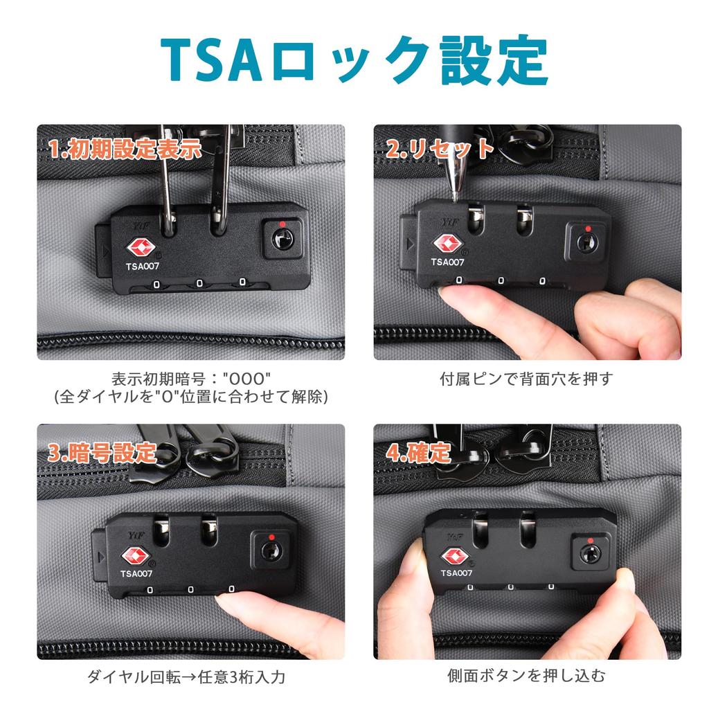 [travel Inspira] Vacuum Compression Backpack, TSA-Approved, Anti-Theft, 55L, with Pump, Business Travel Backpack, Large Capacity, Expandable,