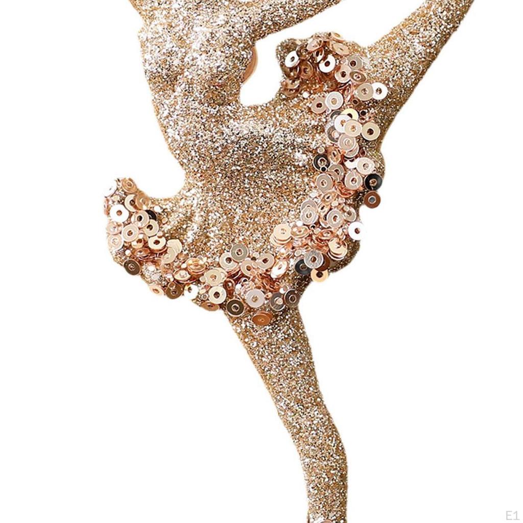Hängende Weihnachtsbaumschmuck Ballerina Tänzerin Dekoration, 3D Baumdeko für Decke, Weihnachten