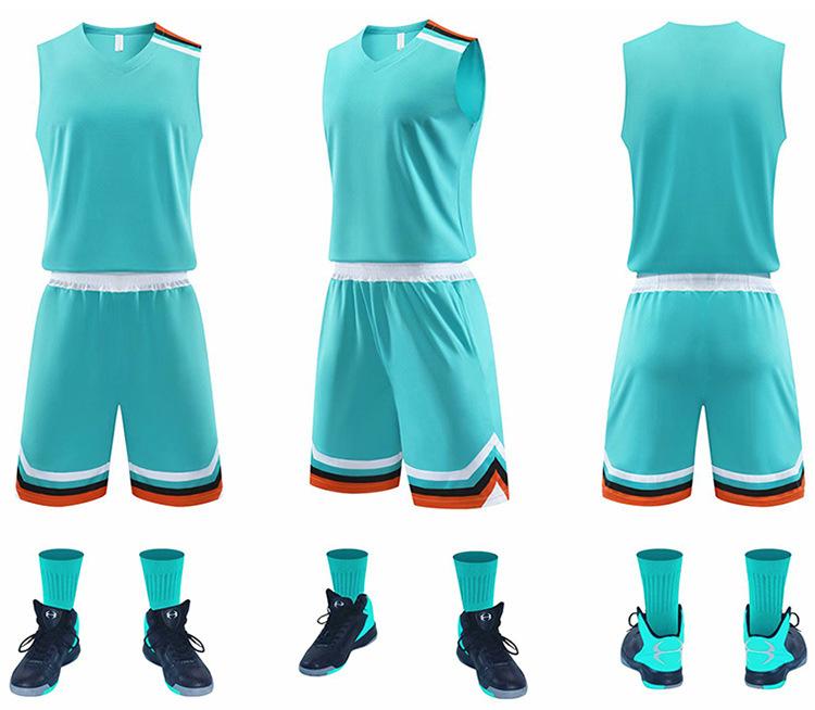 New Basketball Jersey Set Children'S Men'S And Women'S College Students' Game Jersey Printing Training Jersey Vest Sports Jersey