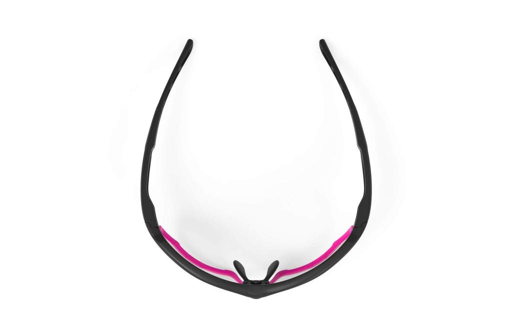 Rudy Project FOTONYK Sport Matte Black Bumper ImpactX2 Photochromic Black Sunglasses, Frame, Fuchsia, Lenses, SP457306-0004