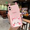 Applicable to Samsung A53 three-dimensional cartoon mobile phone case A33 rabbit S22 ears deer X-cover5 silicone