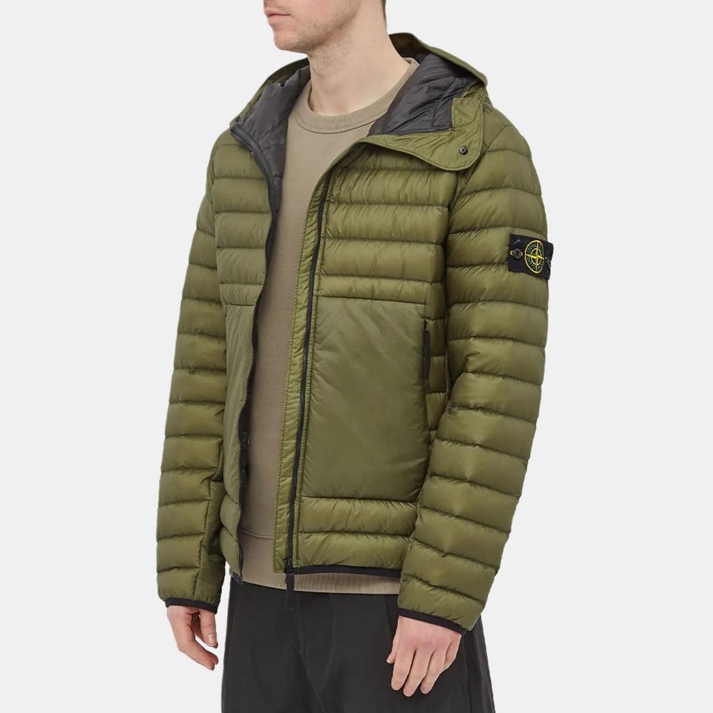 STONE ISLAND Daunenjacke Unisex Olivgrün 761540324-V0058
